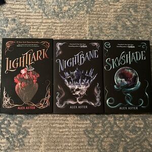 Lightlark series by Alex Aster books 1-3